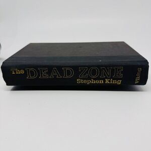 The Dead Zone Stephen King 1979‎ Hardcover Viking Press Printing Horror Novel